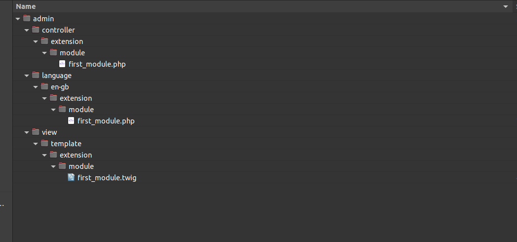 ساختار کدنویسی اپن کارت