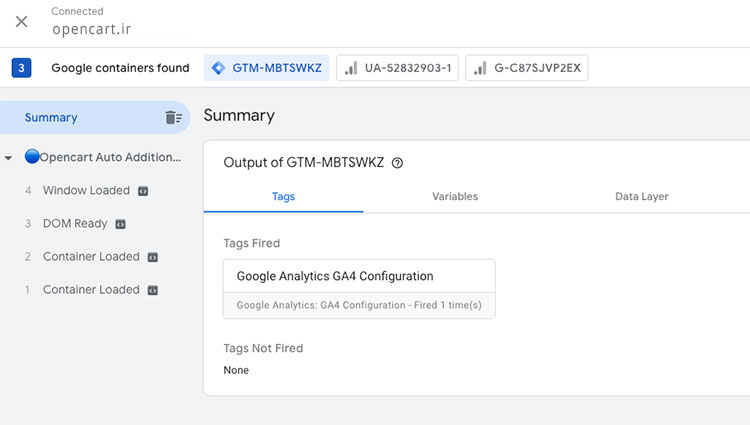 پیکربندی Google Analytics GA4